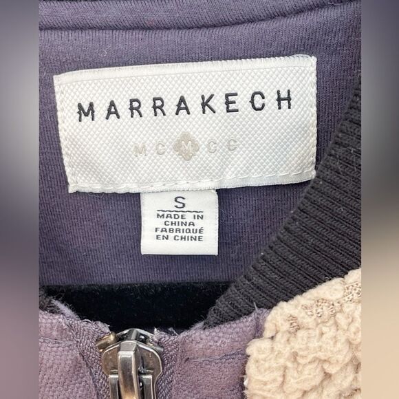 Anthropologie Marrakech Sherpa Bomber Teddy Jacket. Small - Picture 6 of 8